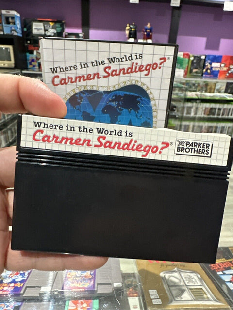 Where In The World Is Carmen Sandiego - Sega Master System - Tested!