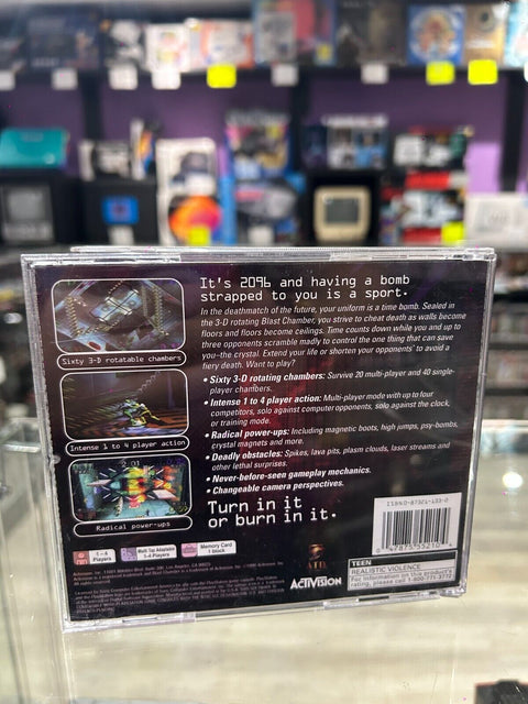 Blast Chamber (Sony PlayStation 1, 1996) PS1 CIB Complete Tested!