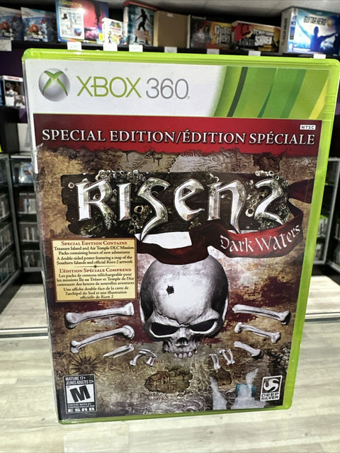 Risen 2: Dark Waters - Special Edition (Xbox 360, 2012) CIB Complete + Poster