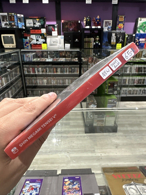 NEW! Shin Megami Tensei V SteelBook Launch Edition - Nintendo Switch - Sealed!