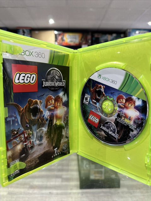 LEGO Jurassic World (Microsoft Xbox 360, 2015) CIB Complete Tested!