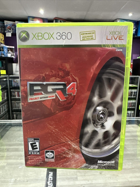 Project Gotham Racing 4 PGR 4 (Microsoft Xbox 360) CIB Complete Tested!
