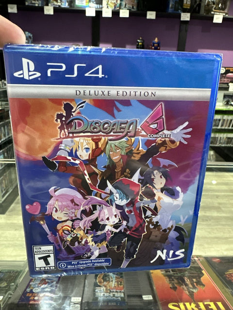 NEW! Disgaea 6 Complete - Deluxe Edition - Sony PlayStation 4 PS4 Sealed!