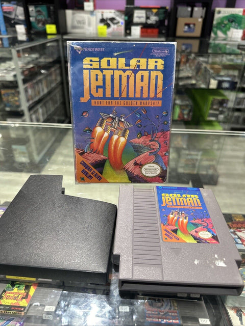 Solar Jetman (Nintendo Entertainment System, 1990) NES In Box - Tested!