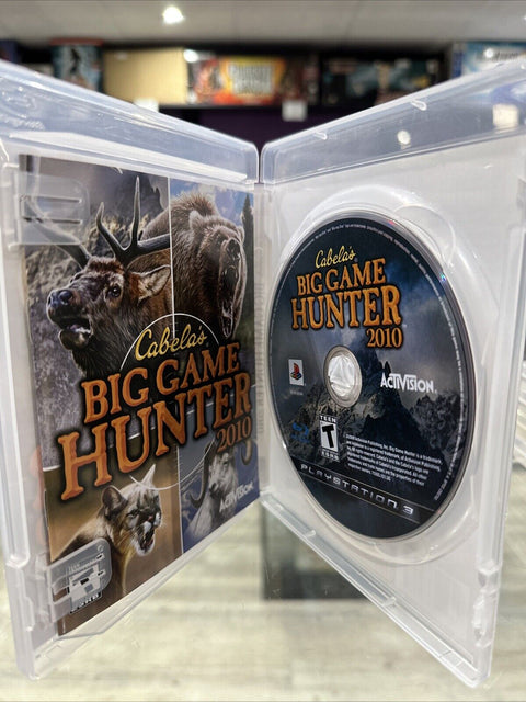 CABELA'S BIG GAME HUNTER 2010 (Sony PlayStation 3, 2009) Complete Tested!