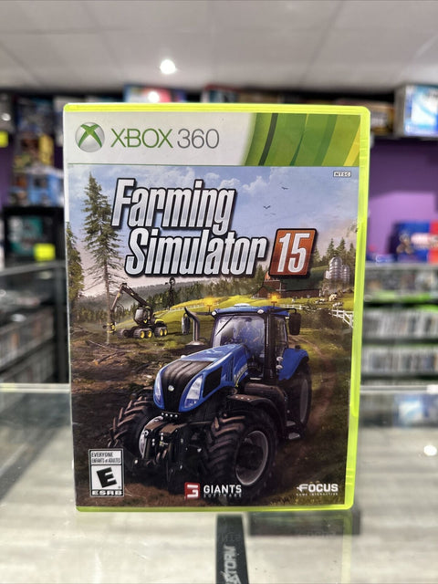 Farming Simulator 15 Xbox 360 CIB Complete Tested!