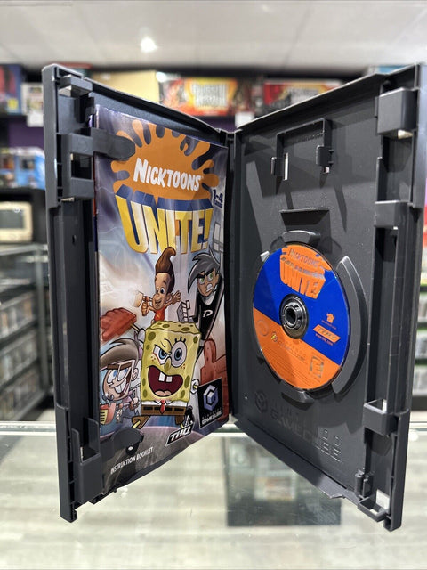 Nicktoons Unite (Nintendo GameCube, 2005) CIB Complete Tested!