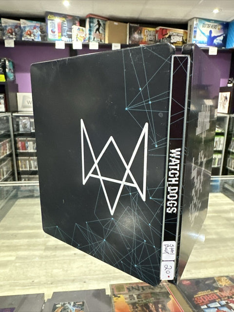 Watch Dogs SteelBook(Sony PlayStation 4, 2014) PS4 No Bonus Disc - Tested!