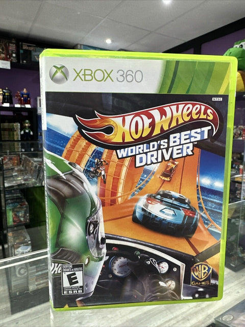 Hot Wheels World's Best Driver (Microsoft Xbox 360) CIB Complete - Tested!