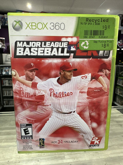 Major League Baseball 2K11 (Microsoft Xbox 360, 2011) Tested!
