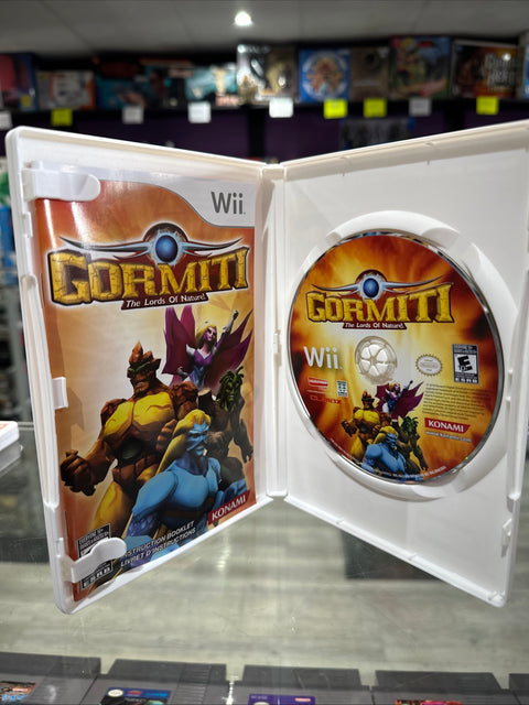 Gormiti: The Lords of Nature! (Nintendo Wii) CIB Complete Tested!