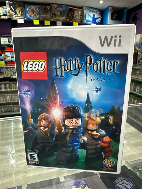 Lego Harry Potter: Years 1-4 (Nintendo Wii, 2010) Complete CIB Tested!