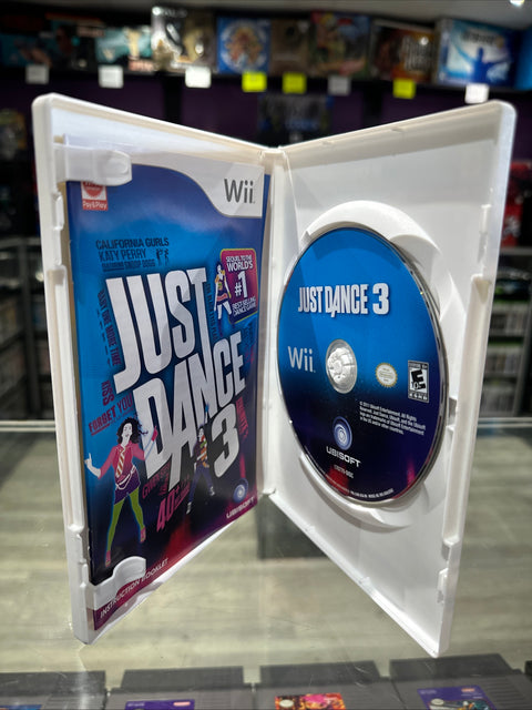 Just Dance 3 (Nintendo Wii, 2011) CIB Complete Tested!