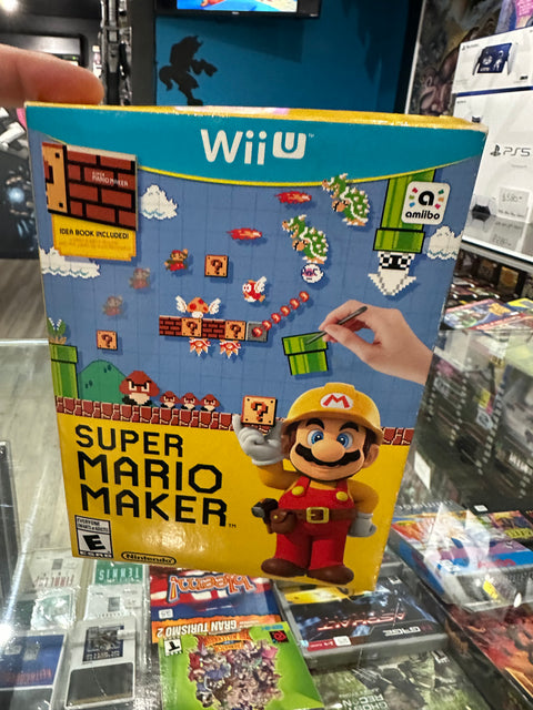 Super Mario Maker - Nintendo Wii U - Big Box with Book