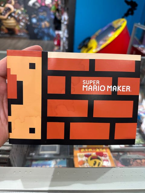 Super Mario Maker - Nintendo Wii U - Big Box with Book