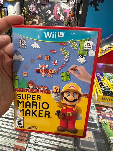 Super Mario Maker - Nintendo Wii U - Big Box with Book