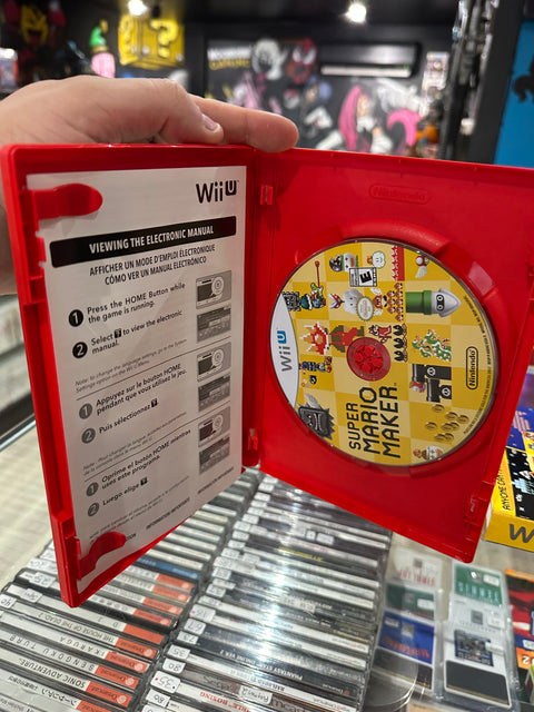 Super Mario Maker - Nintendo Wii U - Big Box with Book
