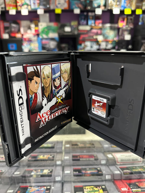 Ace Attorney Nintendo DS Lot - Justice for All, Trials + Tribulations, Apollo Justice