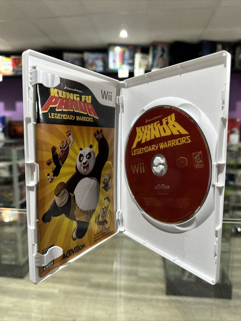 Kung Fu Panda: Legendary Warriors (Nintendo Wii, 2008) CIB, Complete Tested!