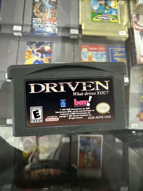 Driven (Nintendo Game Boy Advance, 2001) GBA Tested