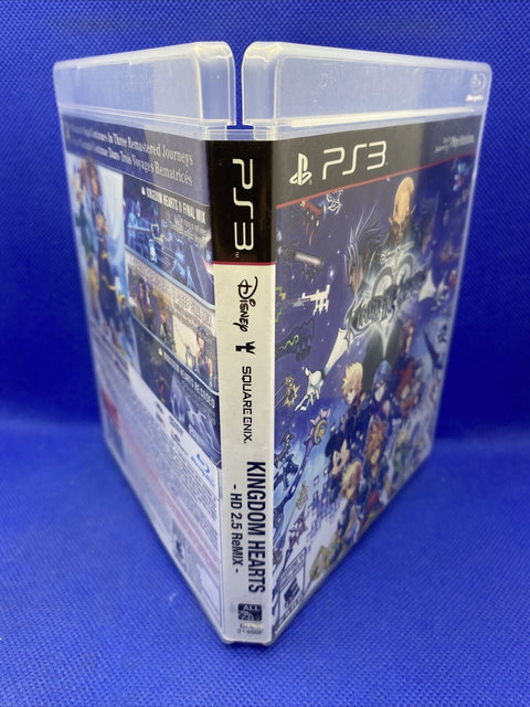 Kingdom Hearts HD 2.5 Remix (PlayStation 3, PS3 2014) PS3 CIB Complete Tested!