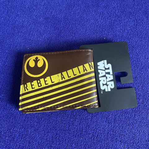 NEW! Star Wars Rebel Alliance Millennium Falcon Bi Fold Wallet - NWT