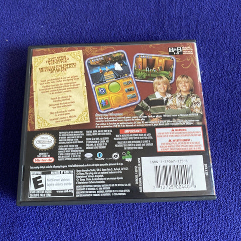 Suite Life of Zack & Cody: Circle of Spies (Nintendo DS, 2007) NDS CIB Complete