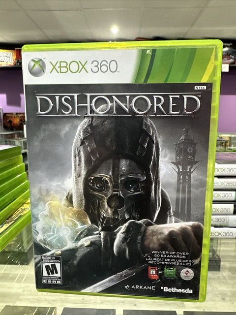 Dishonored (Microsoft Xbox 360) Complete Tested!