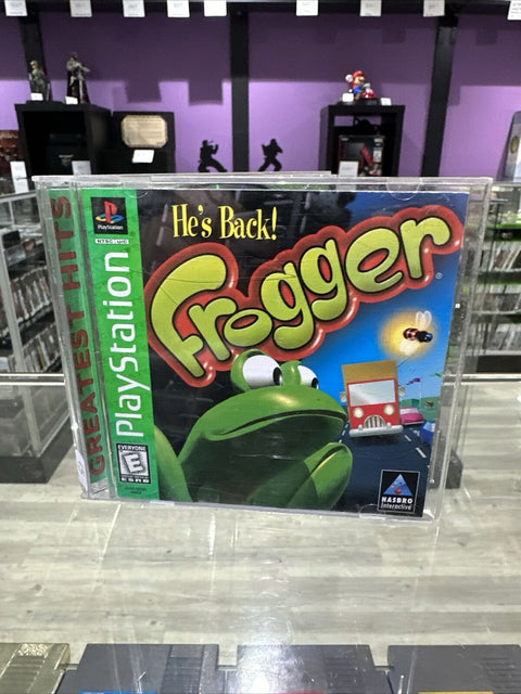 Frogger (Sony PlayStation 1, 1997) PS1 CIB Complete Tested!