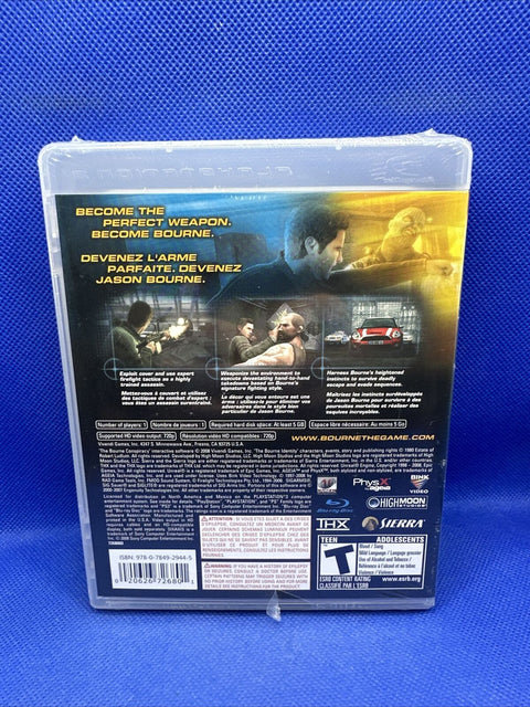 Robert Ludlum's The Bourne Conspiracy PS3 (Sony PlayStation 3) BRAND NEW SEALED