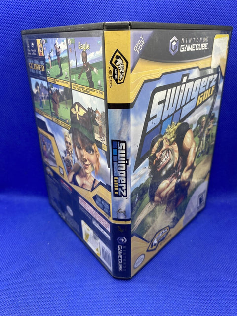 Swingerz Golf (Nintendo GameCube, 2002) CIB Complete, Tested!