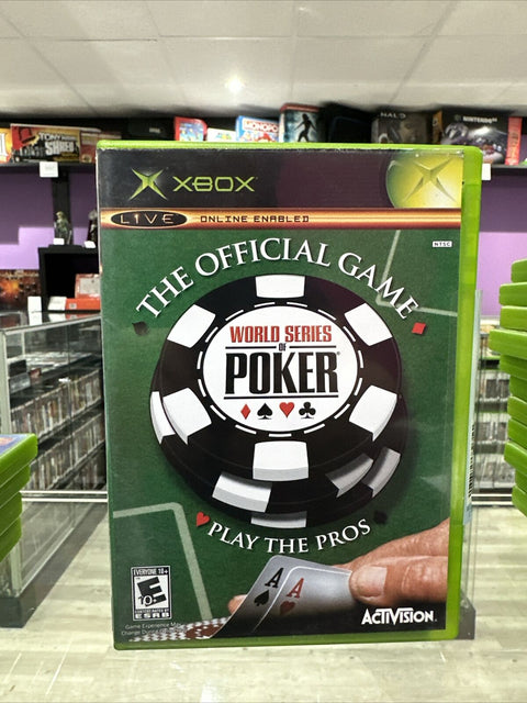 World Series of Poker (Microsoft Original Xbox, 2005) OG Xbox Complete Tested!