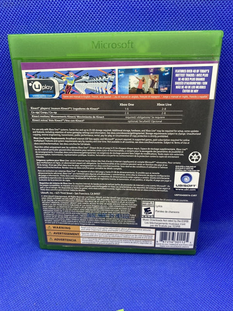 Just Dance 2015 (Microsoft Xbox One, 2014) Complete Tested!