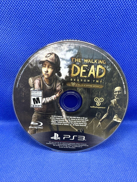 The Walking Dead Season Two (Sony PlayStation 3, 2014) PS3 Tested