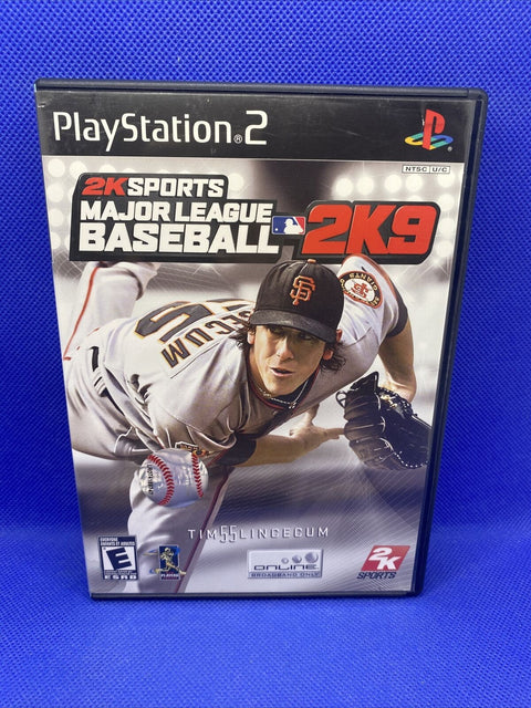 Major League Baseball MLB 2K9 (PlayStation 2, PS2) CIB Complete, Tested!
