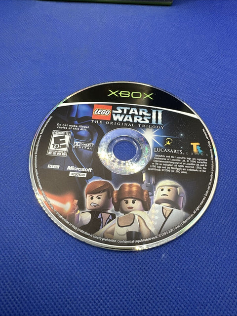 LEGO Star Wars II: The Original Trilogy (Microsoft Original Xbox, 2006) Complete