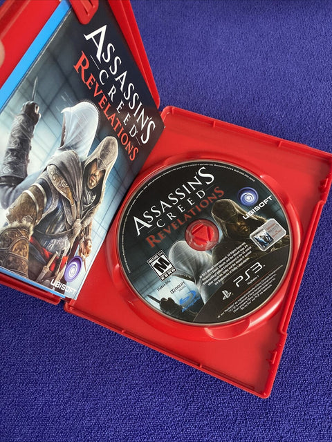 Assassin's Creed PS3 Lot 2, 3, Brotherhood, Revelations (PlayStation 3) Complete
