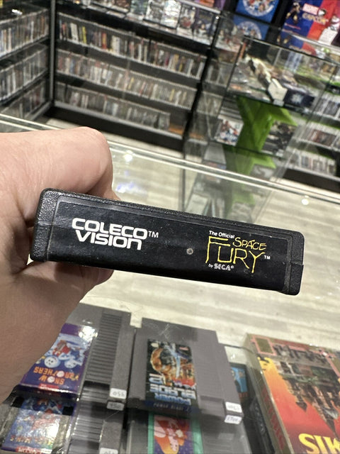 Space Fury (Colecovision, 1983) Authentic Cartridge + Manual - Tested!