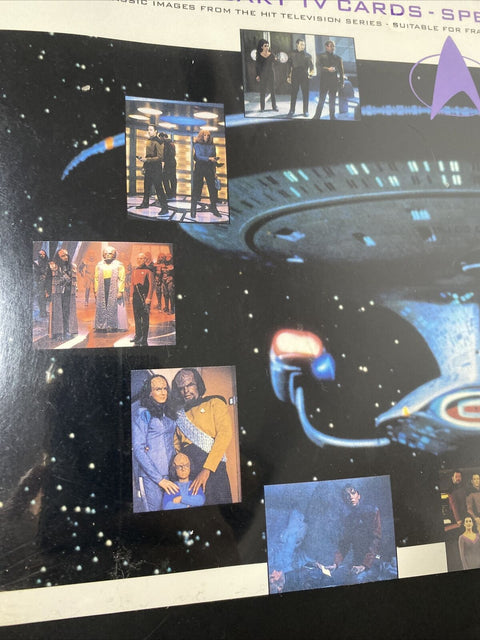 NEW! Star Trek The Next Generation 5th Anniversary TV Card Set (12 cards) 1992