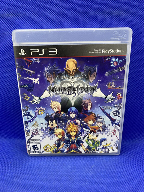 Kingdom Hearts HD 2.5 Remix (PlayStation 3, PS3 2014) PS3 CIB Complete Tested!