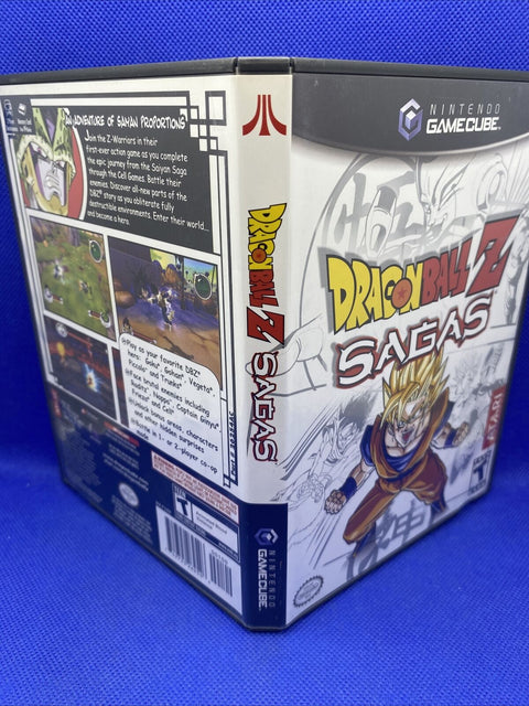 Dragon Ball Z: Sagas (Nintendo GameCube, 2005) CIB Complete - Tested!