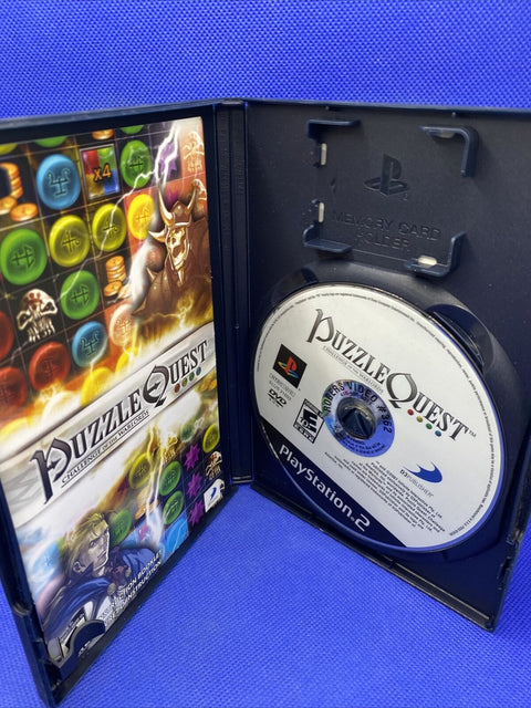 Puzzle Quest Challenge of the Warlords (Sony PlayStation 2, 2007) PS2 Complete