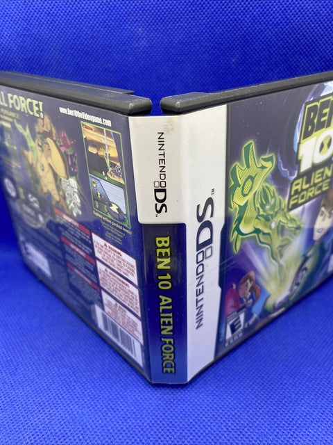 *NO GAME* Ben 10: Alien Force (Nintendo DS, 2008) Case + Manual Only!