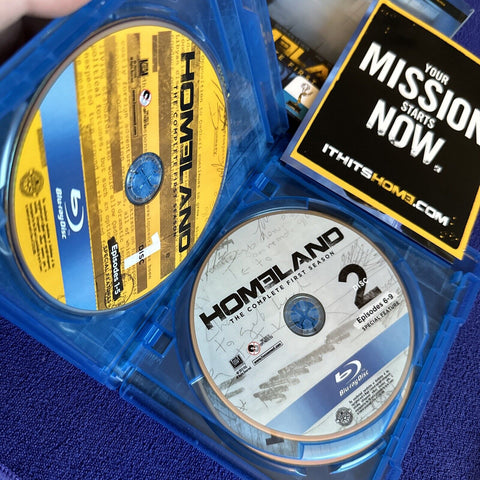 Homeland: The Complete First And Second Season - Blu-ray Disc Season 1 + 2 Lot