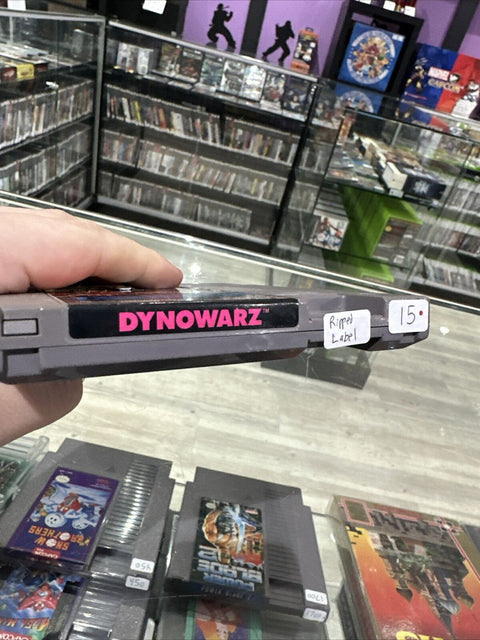 Dynowarz: The Destruction of Spondylus (Nintendo NES, 1990) Authentic Tested!