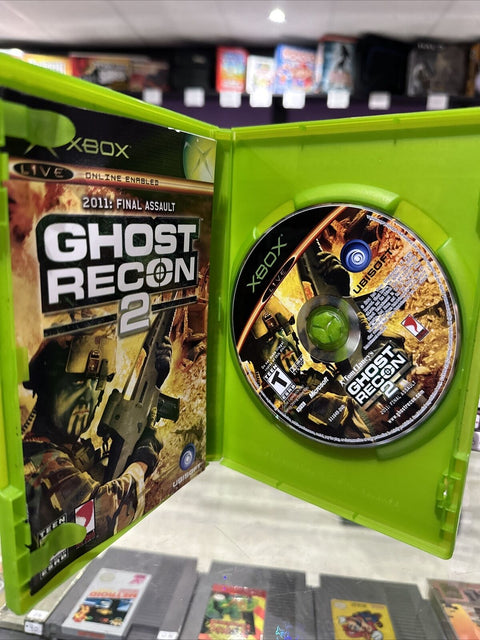 Tom Clancy's Ghost Recon 2 (Microsoft Original Xbox, 2004) Complete Tested!