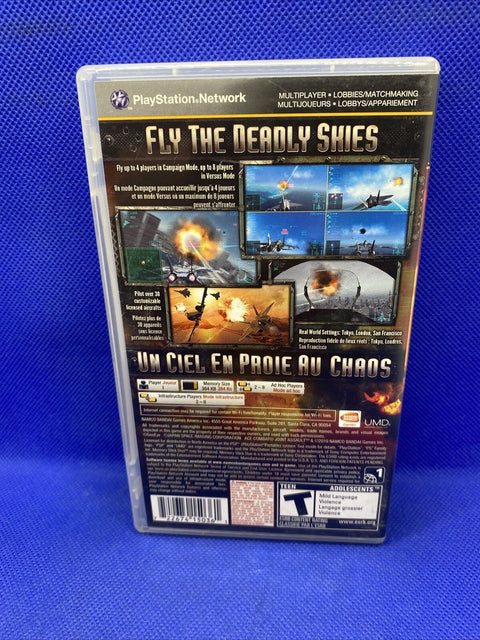 Ace Combat: Joint Assault (Sony PSP, 2010) Authentic Case + Manual Only NO GAME