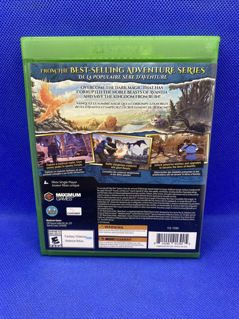 Beast Quest (Microsoft Xbox One, 2017) XB1 Tested!