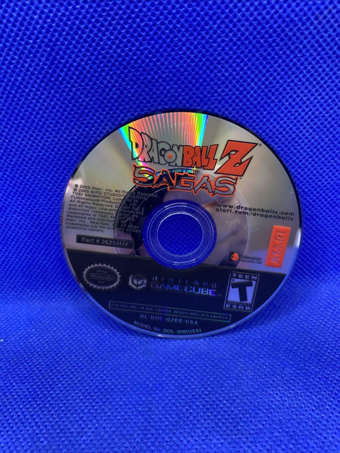 Dragon Ball Z: Sagas (Nintendo GameCube, 2005) CIB Complete - Tested!