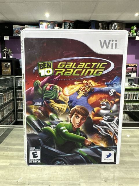 Ben 10: Galactic Racing (Nintendo Wii, 2011) CIB Complete Tested!